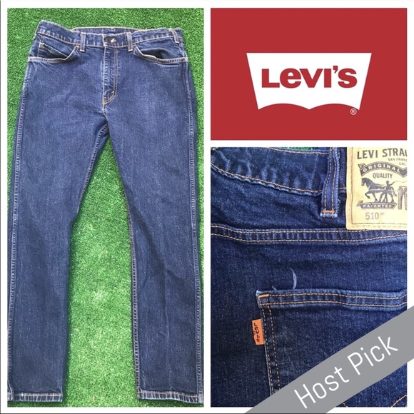 levis 510 orange tab